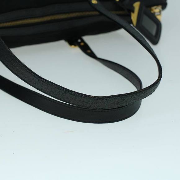 PRADA Tote Bag Nylon Black Auth ac2376 - Picture 7 of 16